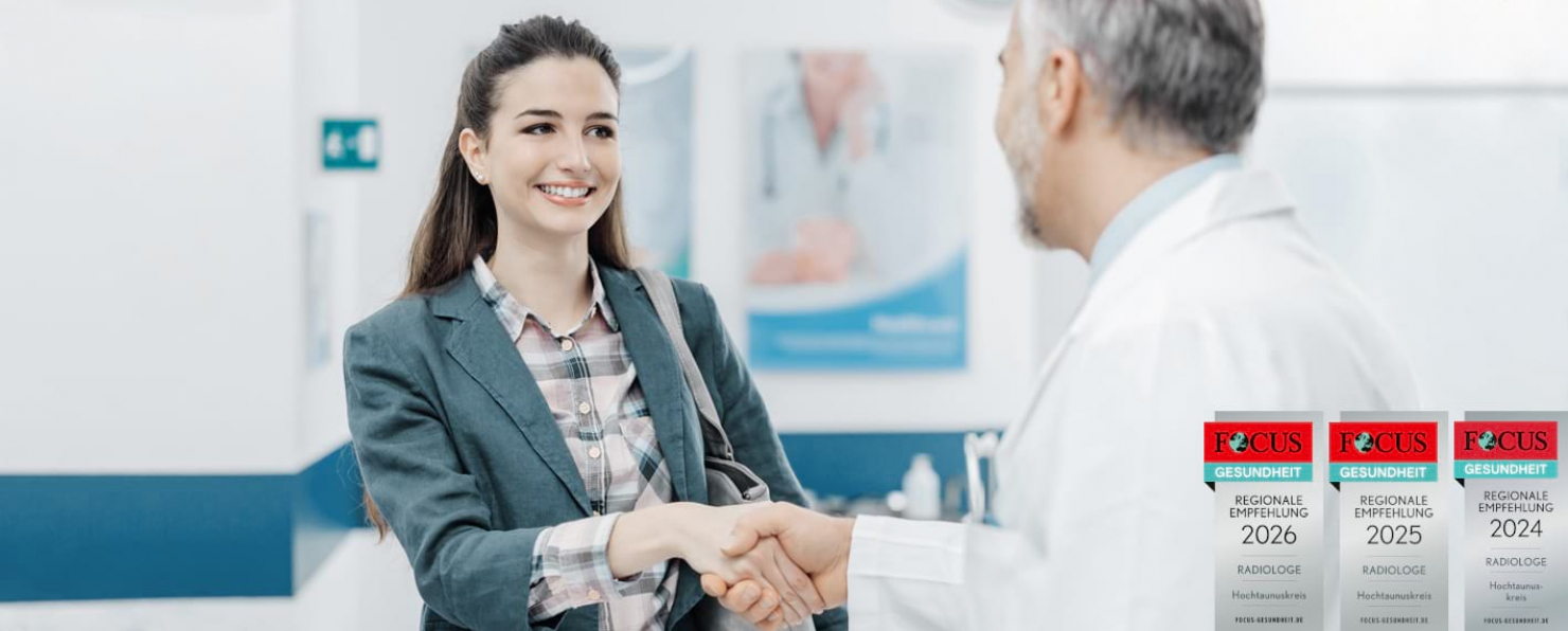 Greeting the patient