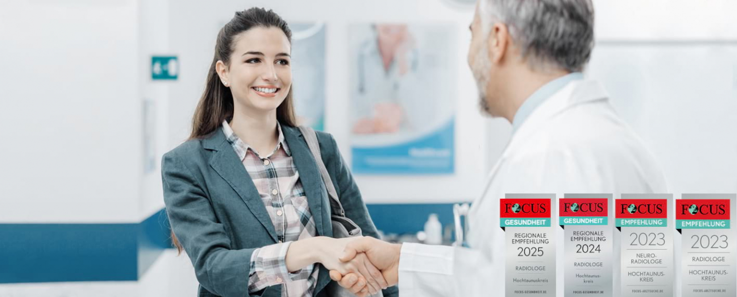 Greeting the patient